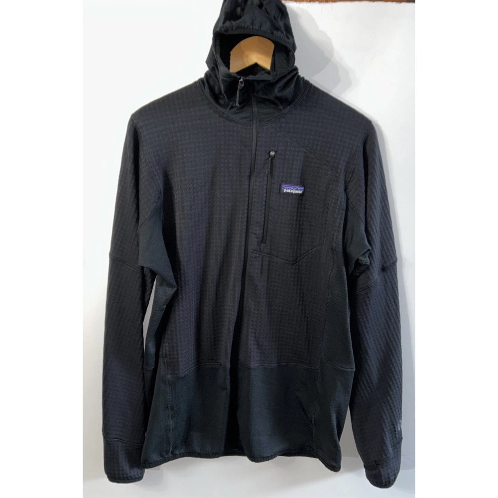 Mens Patagonia R1 Pullover Hoody Regulator Polartec Grid Sz Large 40069 Clean